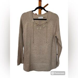 Calvin Klein beige sweater